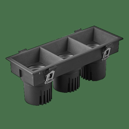 Светильник MS-FLOW-BUILT-S230x85-3x6W Day4000 (BK, 55 deg, 230V) (Arlight, IP20 Металл, 5 лет)