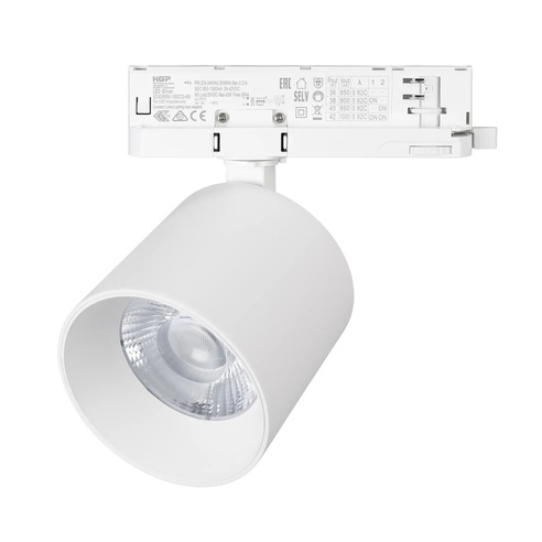 Светильник LGD-DYKE-4TR-R100-36W Day4000 (WH, 38 deg, 230V, TRIAC) (Arlight, IP20 Металл, 5 лет)