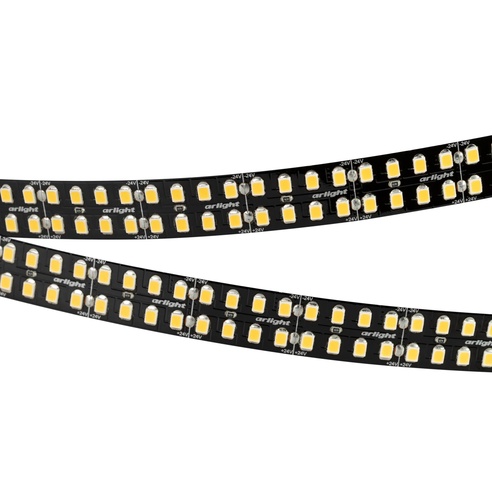 Лента светодиодная RT-5000-2835-320 24V Day4000 CRI98 (BLACK 15mm, 24W/m, IP20) (Arlight, -)