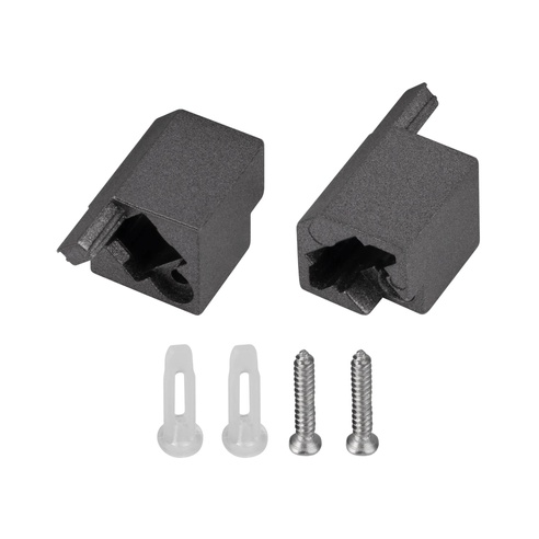 Заглушка SL-KANT-H10-SQUARE IRON GREY (Arlight, Пластик)