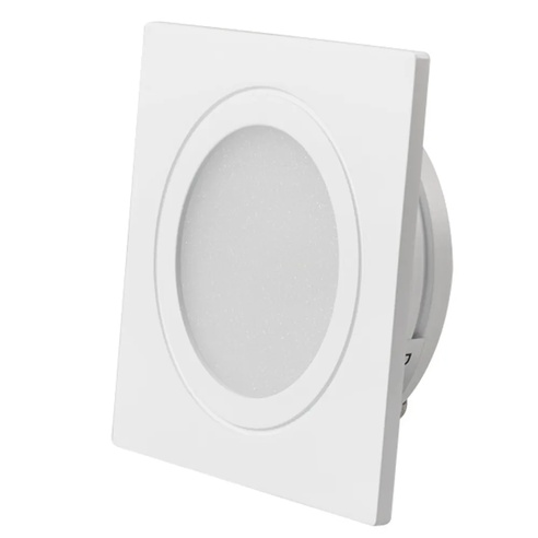 Светодиодный светильник LTM-S60x60WH-Frost 3W Day White 110deg (Arlight, IP40 Металл, 3 года)