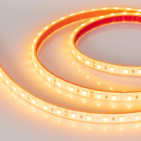 Лента светодиодная герметичная RTW-PFS-B60-13mm 24V Yellow (14.4 W/m, IP68, 5060, 5m) (Arlight, 14.4 Вт/м, IP68)