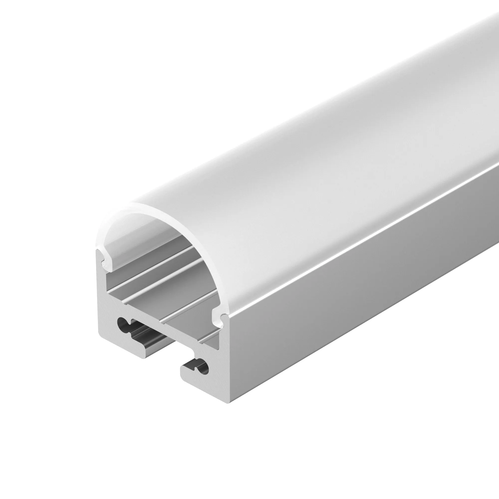 Профиль с экраном SL-LINE-2011M-2500 ANOD+OPAL ROUND (Arlight, Алюминий) - изображение товара