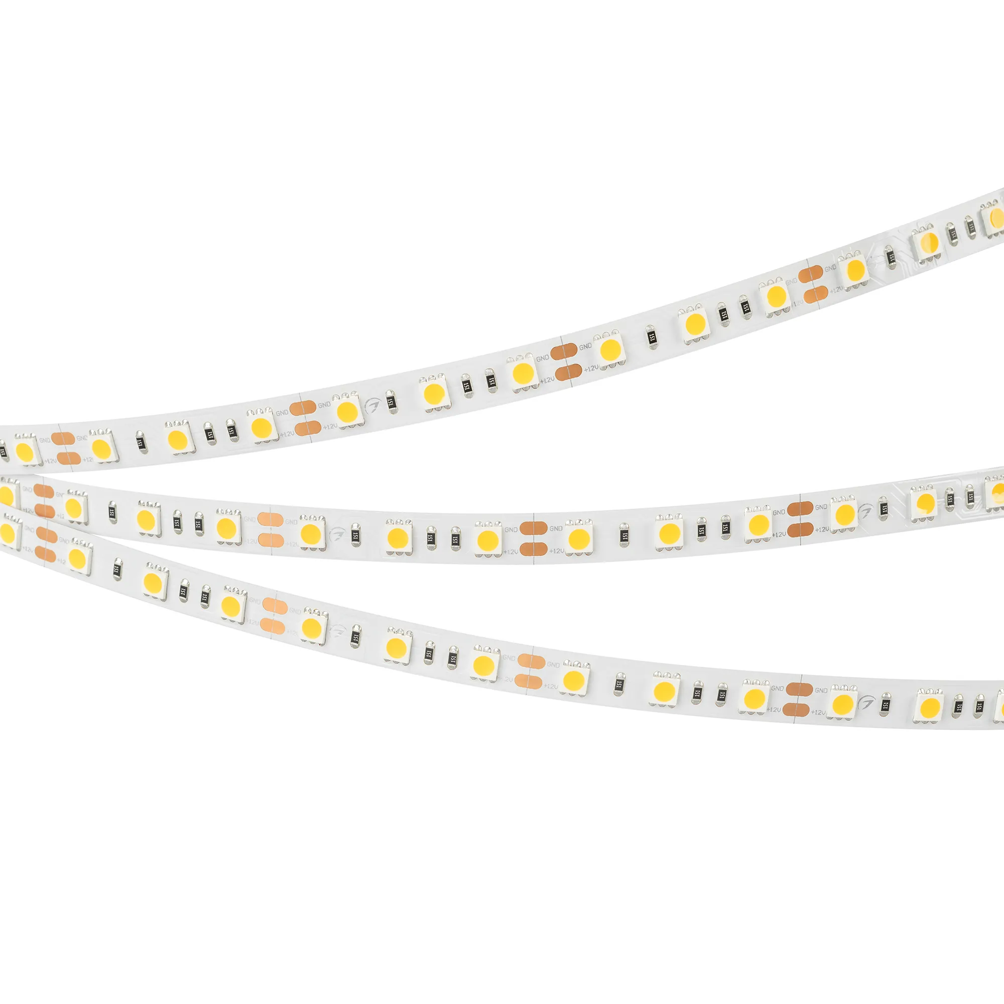 Лента светодиодная RT-B60-10mm 12V White6000 (14.4 W/m, IP20, 5060, 5m) (Arlight, 14.4 Вт/м, IP20)