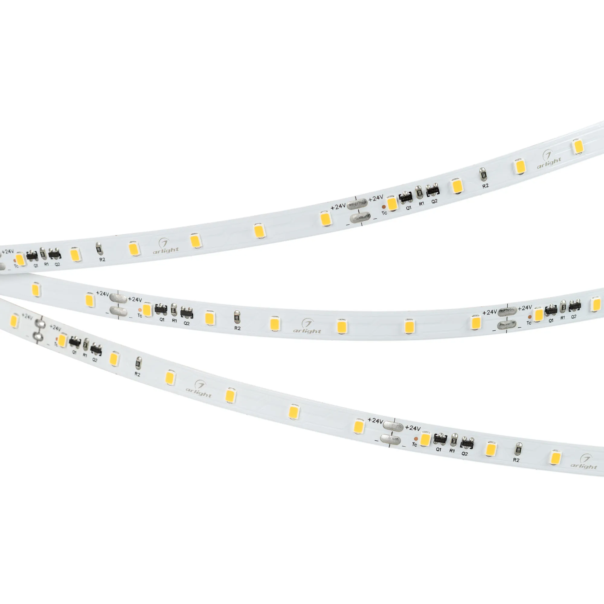 Лента IC-A60-8mm 24V Warm3000 (4.8 W/m, IP20, 2835, 50m) (Arlight, стабилизированная)