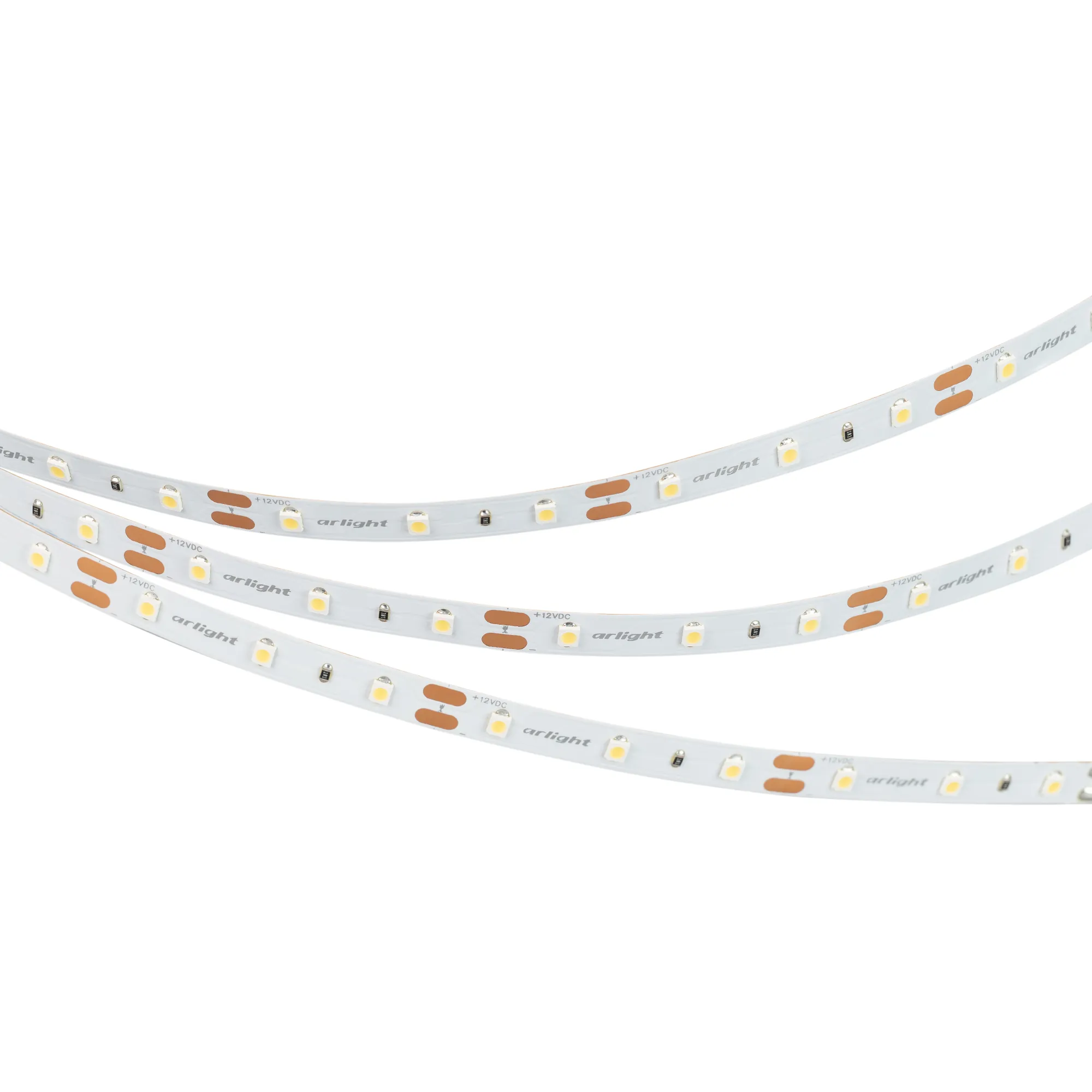 Лента светодиодная NT-A60-8mm 12V Cool 8K (4.8 W/m, IP20, 3528, 5m) (Arlight, Открытый)