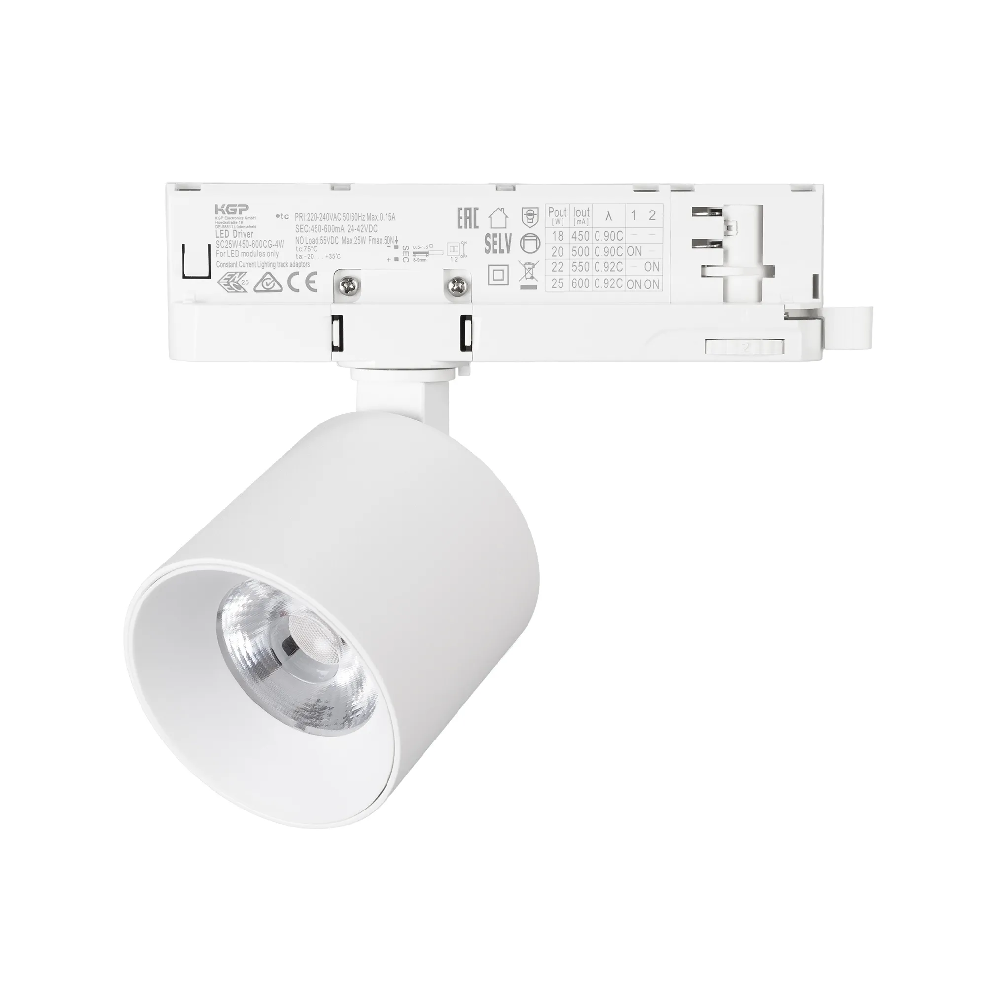 Светильник LGD-DYKE-4TR-R75-16W Warm3000 (WH, 20 deg, 230V) (Arlight, IP20 Металл, 5 лет)
