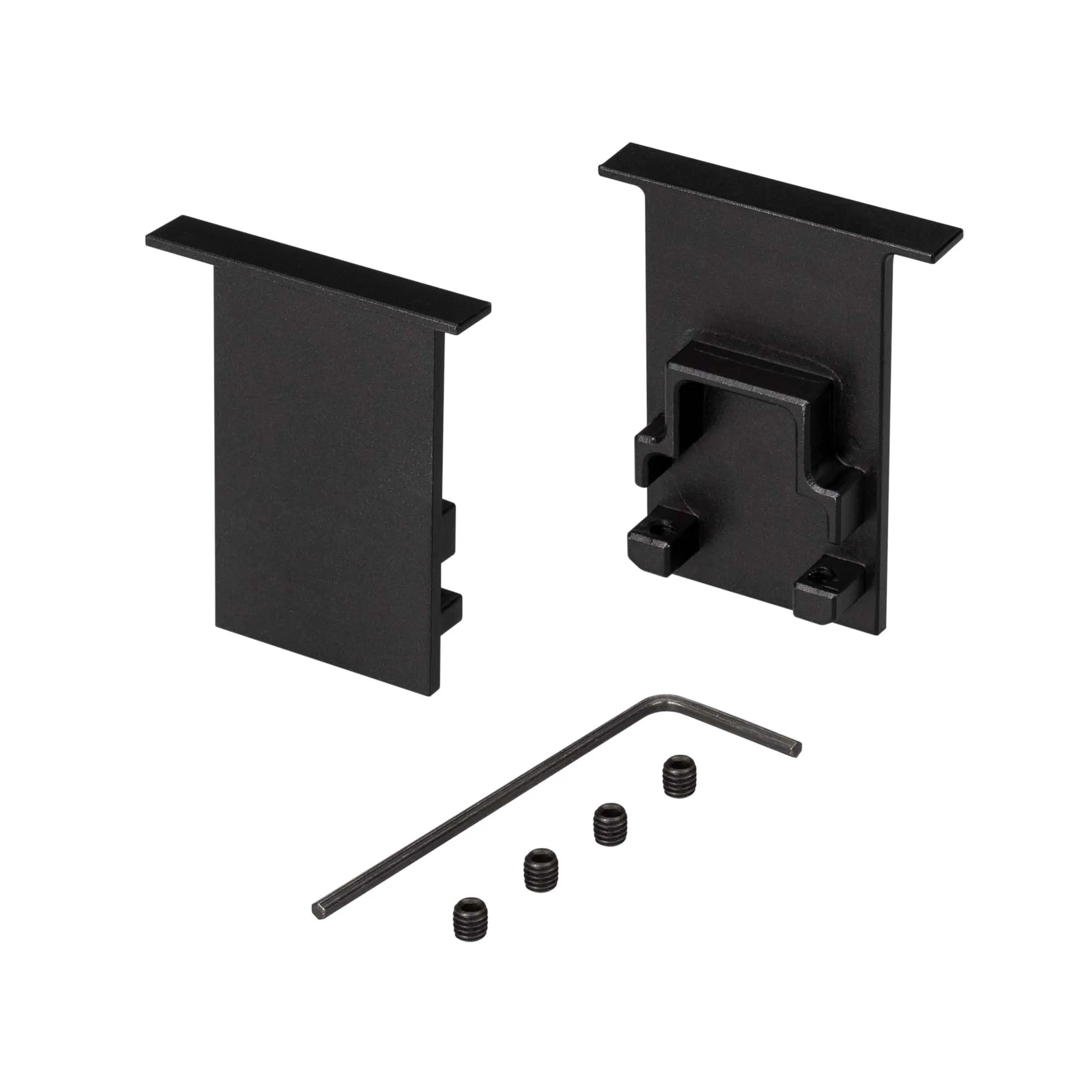 Заглушка SL-COMFORT-2542-F BLACK глухая (Arlight, Металл) - изображение товара