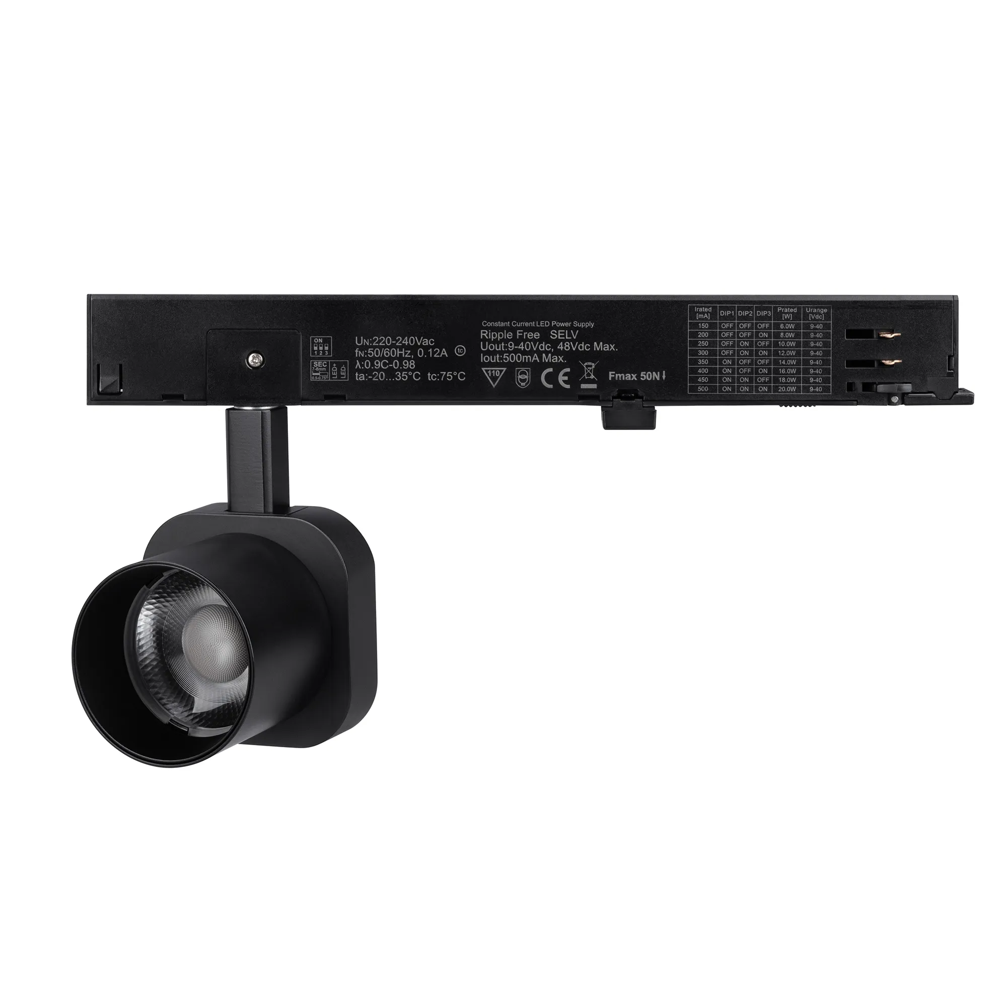 Светильник LGD-DIAFILM-4TR-R60-10W Warm2700 (BK, 38 deg, 230V) (Arlight, IP20 Металл, 5 лет)
