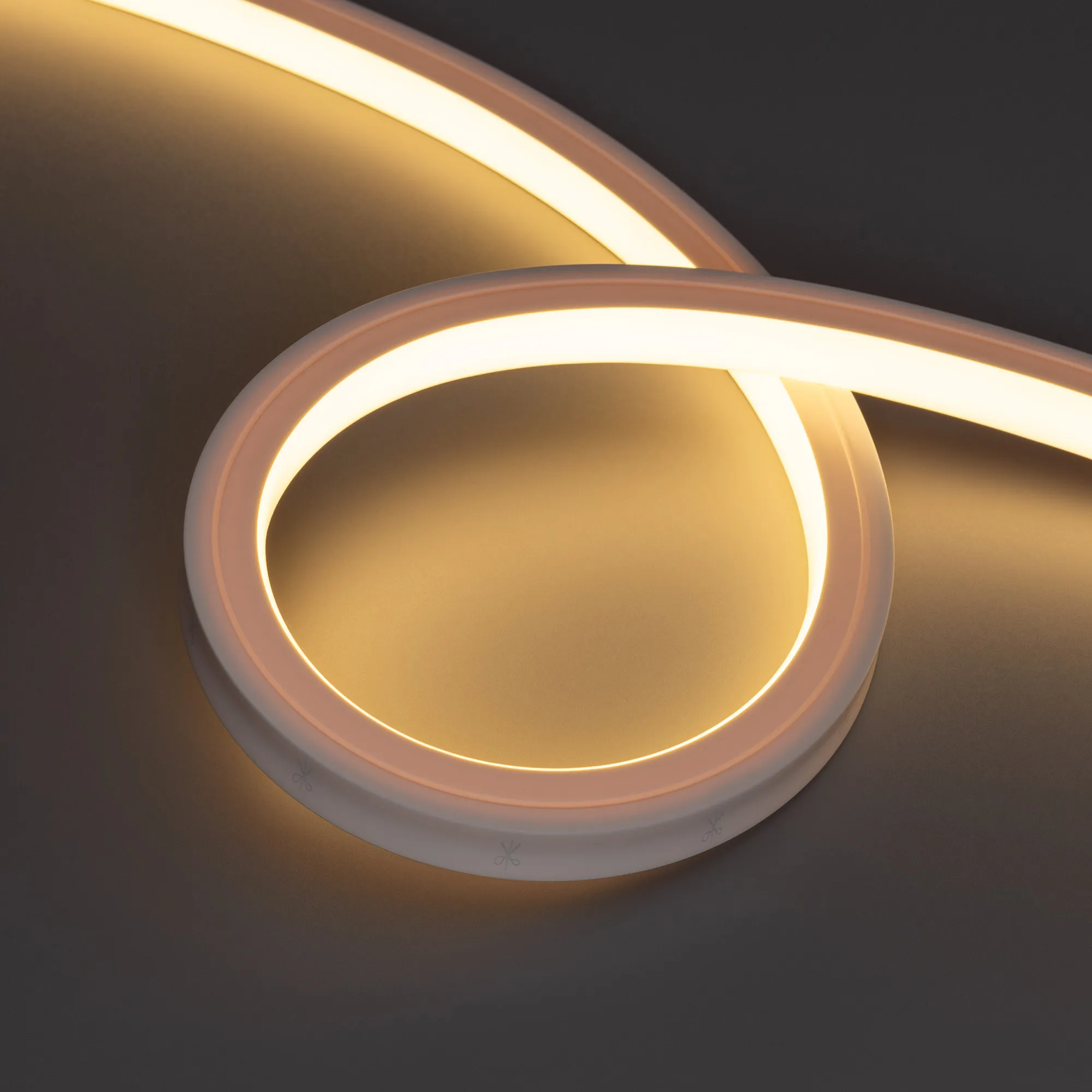 Лента герметичная NOVA-TOP-PU-A120-16x15mm 24V Warm3000 (10 W/m, IP68, 5m, wire x2) (Arlight, Полиуретан) - изображение товара